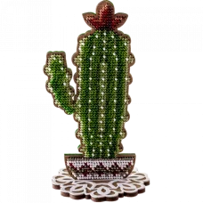 FLK-193 Набор для вышивания бисером по дереву Волшебная Страна