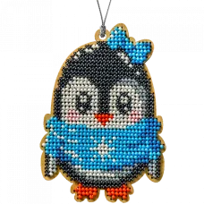 FLK-233 Набор для вышивания бисером по дереву Волшебная Страна