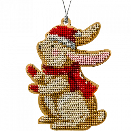 FLK-236 Набор для вышивания бисером по дереву Волшебная Страна