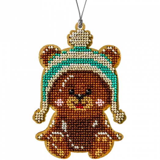 FLK-238 Набор для вышивания бисером по дереву Волшебная Страна