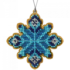 FLK-243 Набор для вышивания бисером по дереву Волшебная Страна