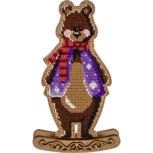 FLK-289 Набор для вышивания бисером по дереву Волшебная Страна