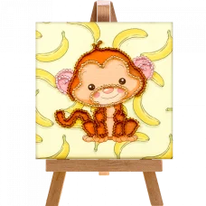 FLMD-001 Набор для вышивки с мольбертом Волшебная Страна