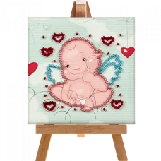 FLMD-007 Набор для вышивки с мольбертом Волшебная Страна