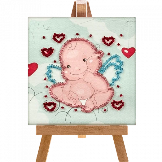 FLMD-007 Набор для вышивки с мольбертом Волшебная Страна