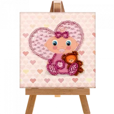 FLMD-008 Набор для вышивки с мольбертом Волшебная Страна