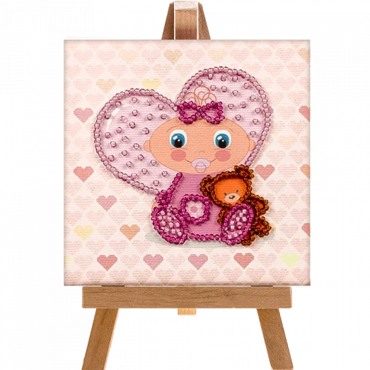 FLMD-008 Набор для вышивки с мольбертом Волшебная Страна