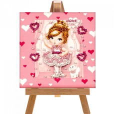 FLMD-009 Набор для вышивки с мольбертом Волшебная Страна