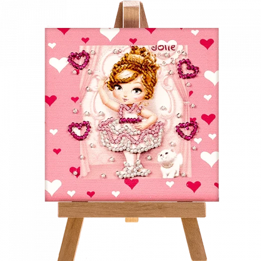 FLMD-009 Набор для вышивки с мольбертом Волшебная Страна