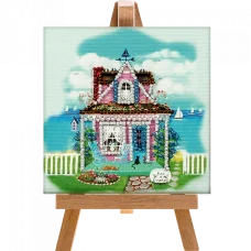 FLMD-012 Набор для вышивки с мольбертом Волшебная Страна
