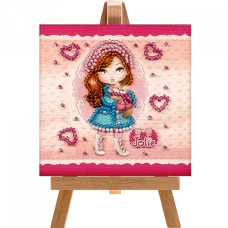 FLMD-015 Набор для вышивки с мольбертом Волшебная Страна