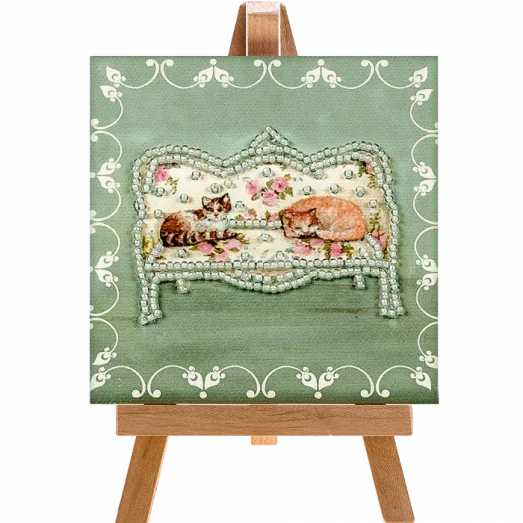 FLMD-018 Набор для вышивки с мольбертом Волшебная Страна