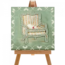 FLMD-019 Набор для вышивки с мольбертом Волшебная Страна