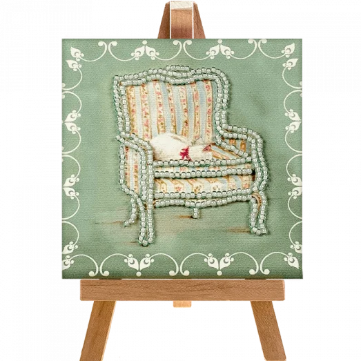 FLMD-019 Набор для вышивки с мольбертом Волшебная Страна