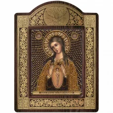 СН8008 Образ Прсв. Богородицы В родах помощница. Набор для вышивки бисером Нова Слобода