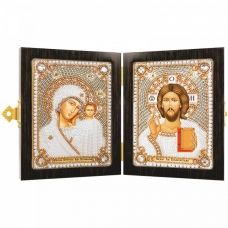 СМ7000 Богородица Казанская и Христос Спаситель. Набор для вышивки бисером Нова Слобода