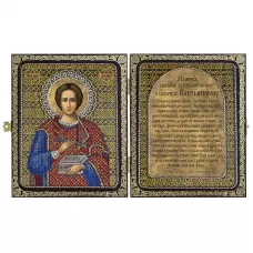 СА7108 Св.Великомученик и Целитель Пантелеймон. Набор для вышивки бисером Нова Слобода