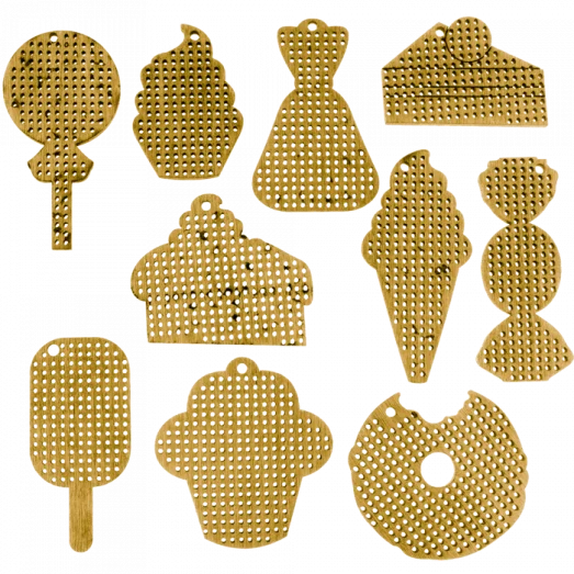 FLSW-003 Набор заготовок для вышивания по дереву Волшебная Страна