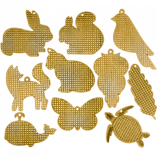 FLSW-005 Набор заготовок для вышивания по дереву Волшебная Страна