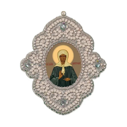 РВ3112 Набор для вышивки бисером Св. Блж. Матрона Московская. Нова Слобода