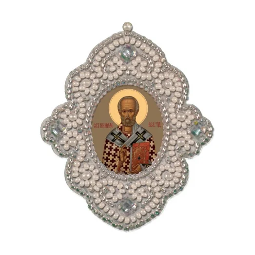 РВ3111 Набор для вышивки бисером Св. Николай Чудотворец. Нова Слобода