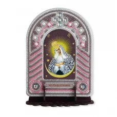 ВК1027 Богородица Остробрамская. Набор для вышивки бисером Нова Слобода