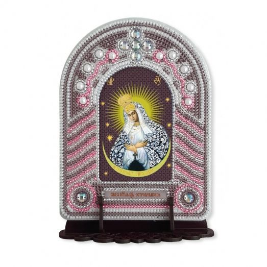 ВК1027 Богородица Остробрамская. Набор для вышивки бисером Нова Слобода