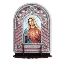 ВК1025 Непорочное Сердце Марии. Набор для вышивки бисером Нова Слобода