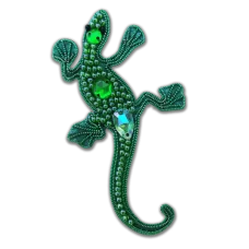 АБН-025 Набор для вышивания броши Ящерица ТМ А-Строчка