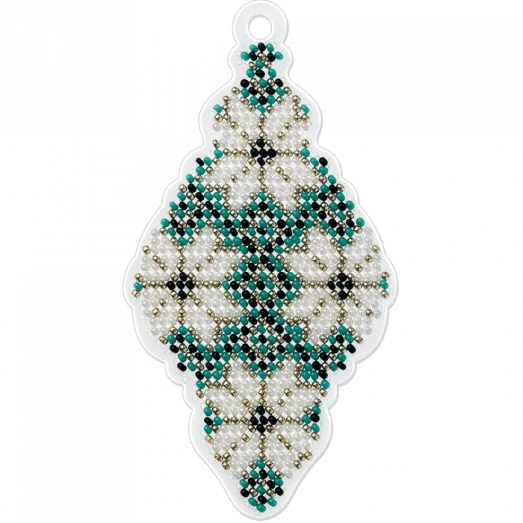 FLPL-011 Набор для вышивания бисером на пластиковой основе 