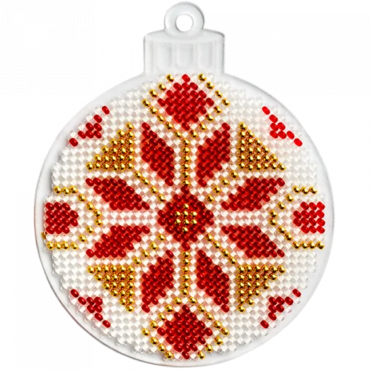 FLPL-018 Набор для вышивания бисером на пластиковой основе 