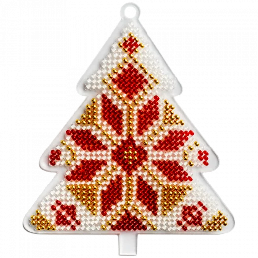 FLPL-019 Набор для вышивания бисером на пластиковой основе 