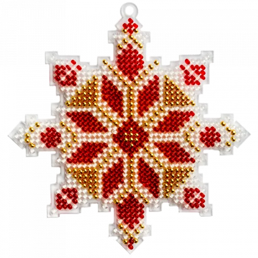 FLPL-022 Набор для вышивания бисером на пластиковой основе