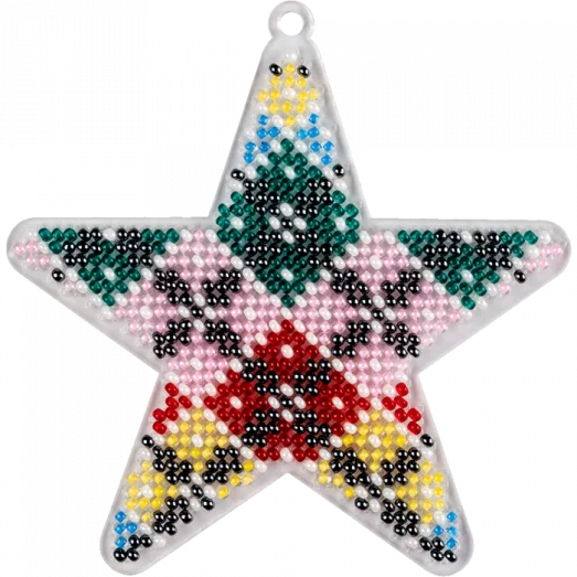 FLPL-033 Набор для вышивания бисером на пластиковой основе 