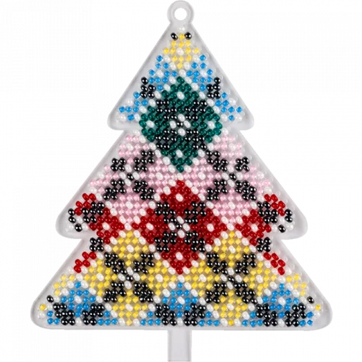 FLPL-035 Набор для вышивания бисером на пластиковой основе 