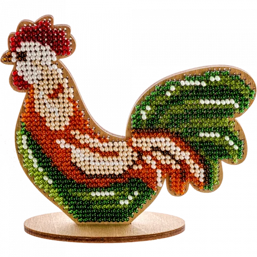 FLK-116 Набор для вышивания бисером по дереву Волшебная Страна