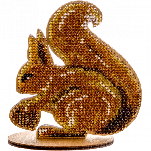 FLK-119 Набор для вышивания бисером по дереву Волшебная Страна