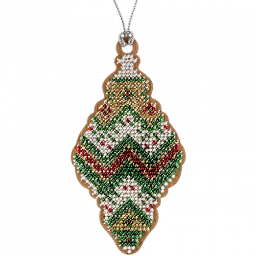 FLK-126 Набор для вышивания бисером по дереву Волшебная Страна