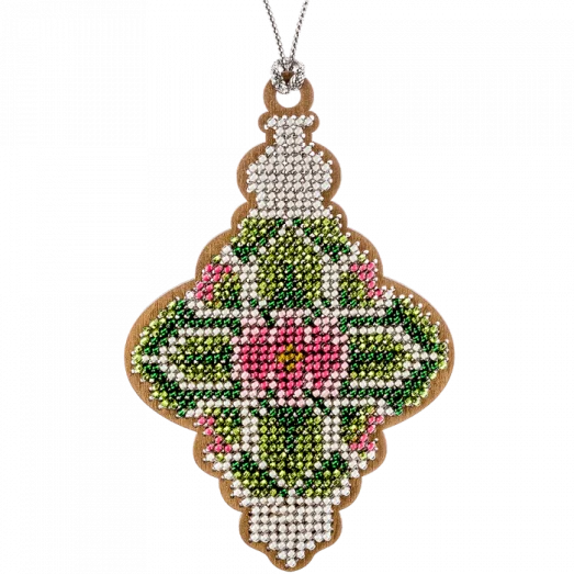 FLK-127 Набор для вышивания бисером по дереву Волшебная Страна