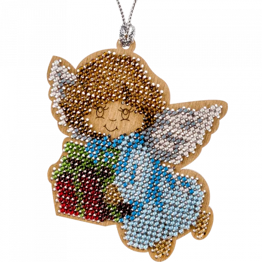 FLK-136 Набор для вышивания бисером по дереву Волшебная Страна