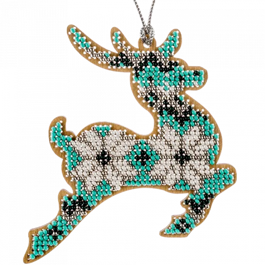 FLK-140 Набор для вышивания бисером по дереву Волшебная Страна