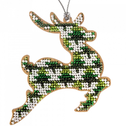 FLK-151 Набор для вышивания бисером по дереву Волшебная Страна