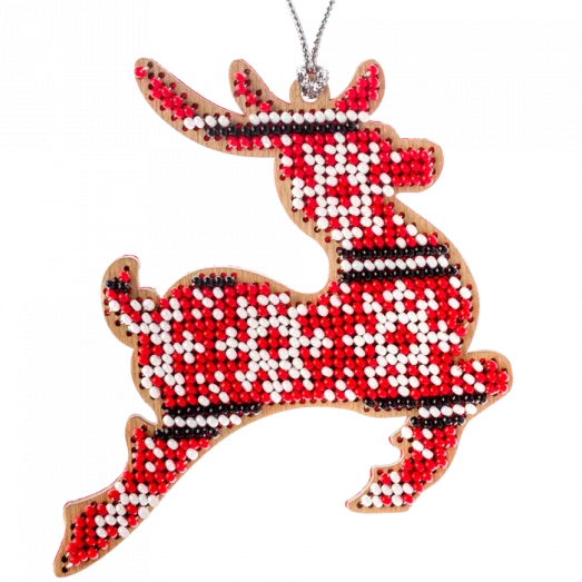 FLK-152 Набор для вышивания бисером по дереву Волшебная Страна