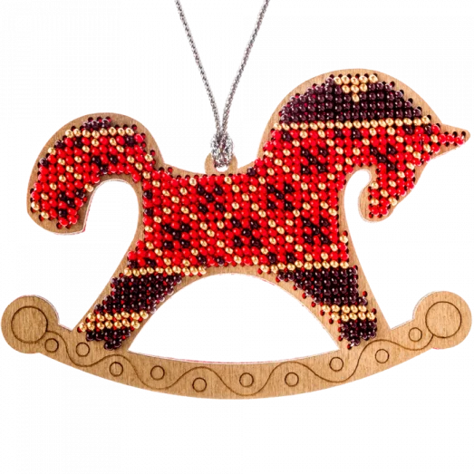 FLK-154 Набор для вышивания бисером по дереву Волшебная Страна