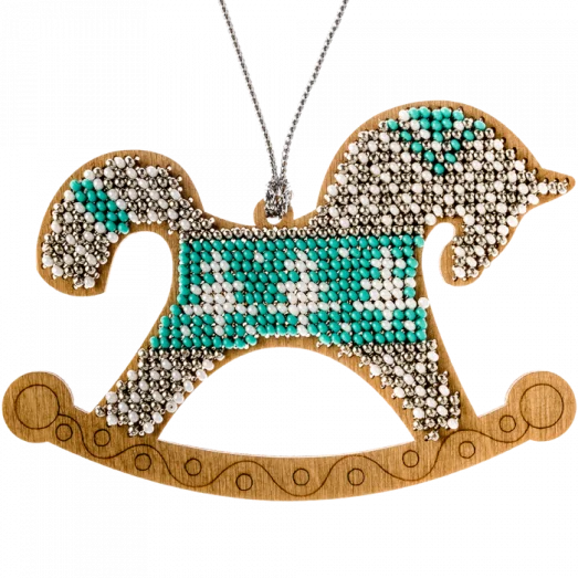 FLK-156 Набор для вышивания бисером по дереву Волшебная Страна