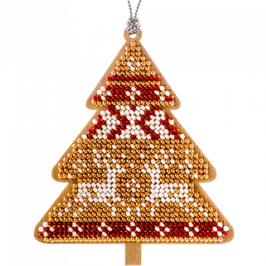 FLK-157 Набор для вышивания бисером по дереву Волшебная Страна