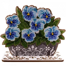 FLK-195 Набор для вышивания бисером по дереву Волшебная Страна