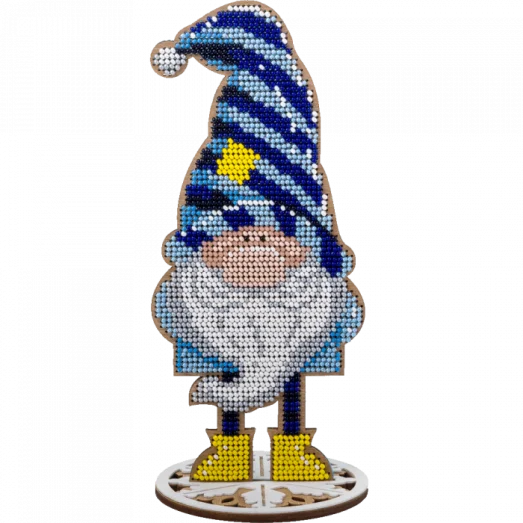 FLK-208 Набор для вышивания бисером по дереву Волшебная Страна