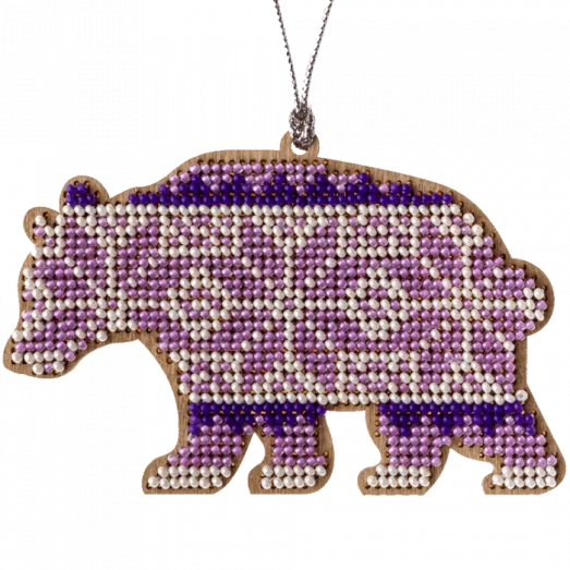 FLK-215 Набор для вышивания бисером по дереву Волшебная Страна