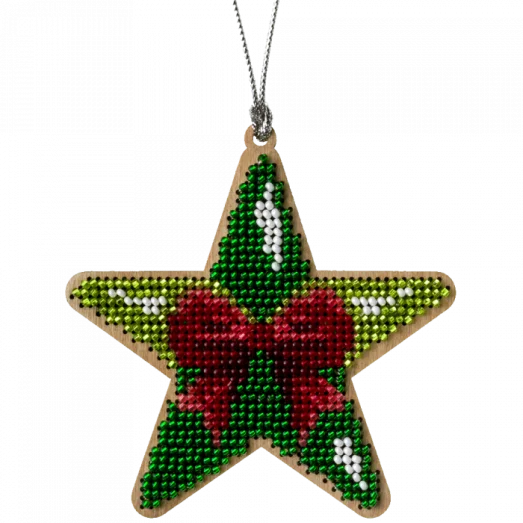 FLK-221 Набор для вышивания бисером по дереву Волшебная Страна